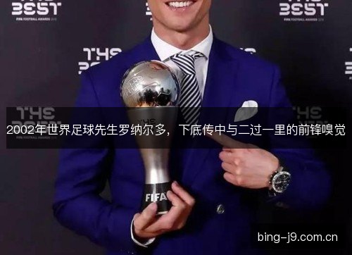 2002年世界足球先生罗纳尔多，下底传中与二过一里的前锋嗅觉